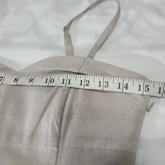Moulinette Soeurs Khaki Spaghetti Strap Dress Size 2‎